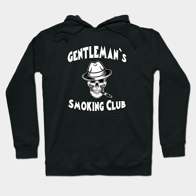 Gentleman`s Smoking Club Hoodie by MissMorty2